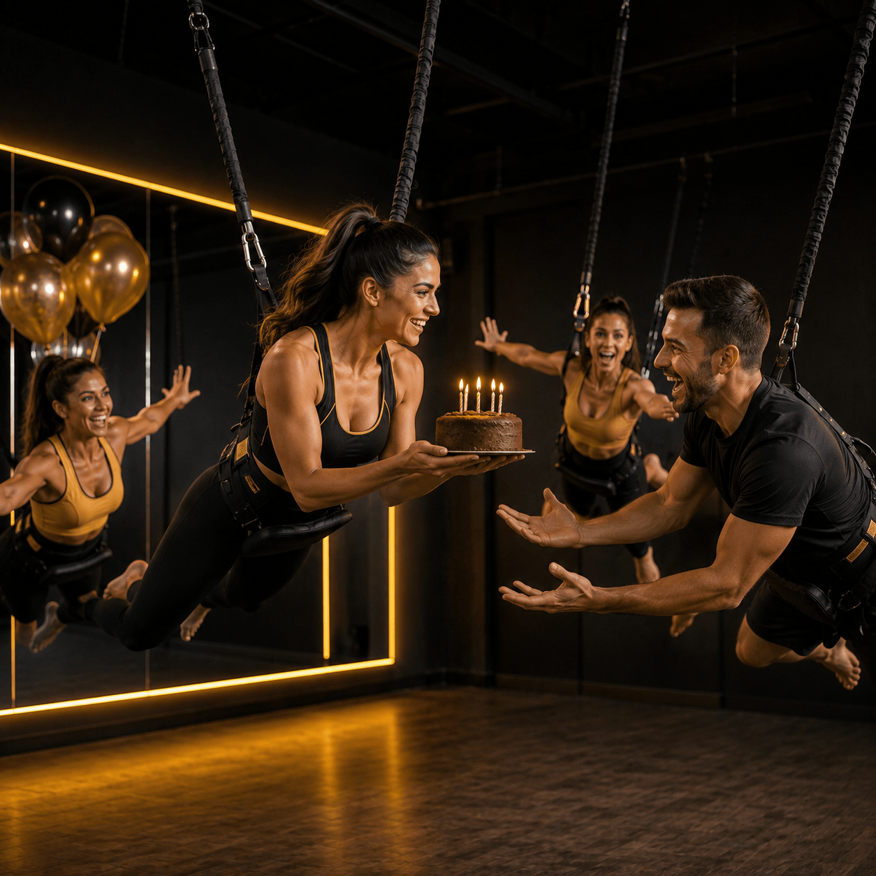 Comemore seu aniversário no Santo Pilates